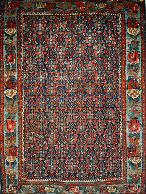 Antique Persian Senneh Rug | Fine Village Weave