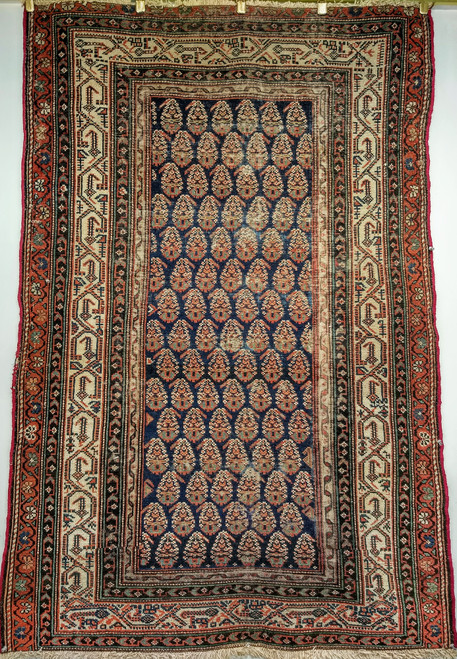 Antique Persian Malayer Rug | Tribal Village Weave