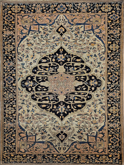 Antique Persian Farahan Rug | Allover Herati