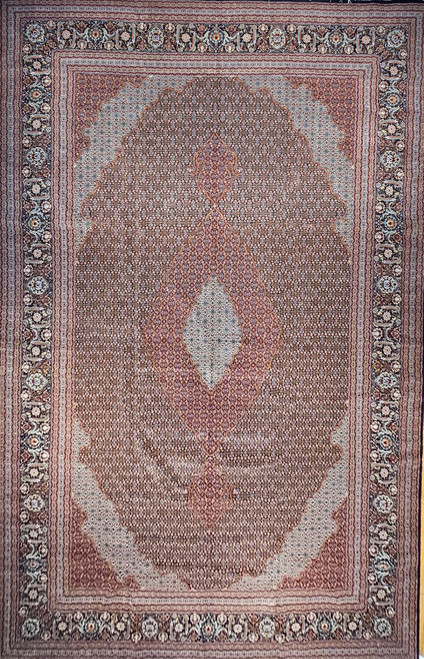 Antique Persian Tabriz Mahi 13x19 | Palace Size