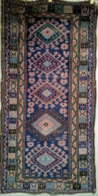 Kurdish 1163,  2’ 1” x 4’ 2”, 1st Quarter of the 1900s