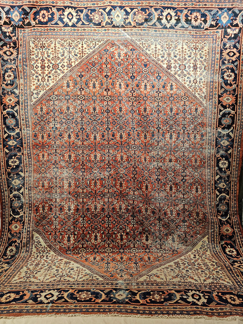 Antique  Persian Mahal Sultanabad in an Allover Pattern, The Persian Knot Gallery, SKU: 1478