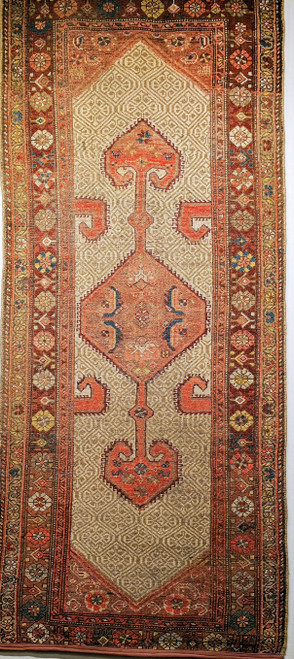 19th Century Hand-Knotted Persian Camel Hair Malayer Area Rug / Runner, The Persian Knot Gallery , SKU 1620