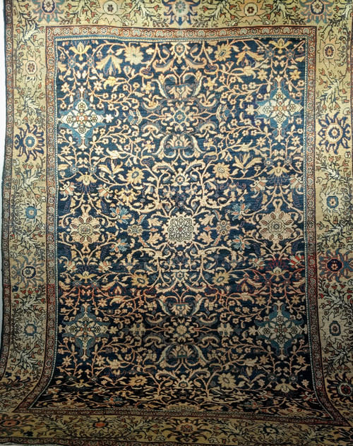 19th Century Persian Ziegler Mahal Sultanabad in Allover Pattern, The Persian Knot Gallery, SKU 1090