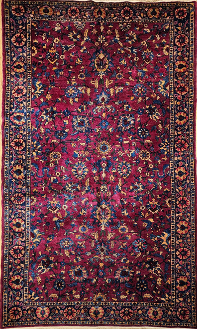 Antique Persian Manchester Kashan | Rug