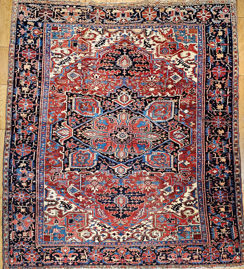 Antique Persian Heriz Serapi | Rug