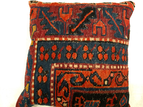 Antique Caucasian Soumak Pillow | 19th Century