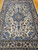 Vintage Tabriz Rug in Floral Design With French Blue, Green, and Ivory Colors 1891, The Persian Knot, SKU 1891