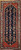 Vintage Persian Malayer Runner, Hand Knotted Wool, Geometric, The Persian Knot Gallery, SKU 1886
