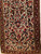 Vintage Persian Heriz Runner 3x9 | Ivory Allover | Top Section Detail