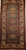 Antique Caucasian Kazak 4x7 | Memling Gul | Full View on Floor