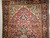 Early 1900s  Room Size Persian Heriz in Yellow, Baby Blue and Green
 1897,  6’ 3”x 10’ 2”, The Persian Knot