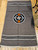 Vintage Mexican Serapi Kilim Rug Blanket in Dark Gray/Chocolate Color 1908, 3’ 1” x 5’ 7”, 3rd Quarter of the 1900s, Mexico, The Persian Knot, SKU 1908