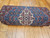 Antique Persian Bibikabad Rug | Herati Red Blue Medallion | In-Room View 4