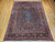 Antique Persian Bibikabad Rug | Herati Red Blue Medallion | In-Room View 10
