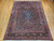 Antique Persian Bibikabad Rug | Herati Red Blue Medallion | In-Room View 6