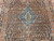 Antique Persian Bibikabad Rug | Herati Red Blue Medallion | Center Section Detail