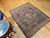 19th-Century Persian Kerman Lavar Area Rug in Floral Design in Ivory, Red, French Blue, The Persian Knot, SKU 1913
