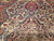 Mid 19th Century Persian Kerman Lavar Rug in Floral Design in Pale Yellow, Red, French Blue, The Persian Knot, SKU 1913