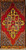 Vintage Anatolian Prayer Rug | Red Yellow Purple