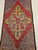 Vintage Anatolian Prayer Rug | Red Yellow Purple | Border Detail