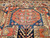 19th Century Caucasian Shirvan Area Rug in Medallion Pattern in Navy Blue, Ivory, French Blue, and Yellow 1916. The Persian Knot, SKU 1916