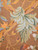 Antique French Needlepoint Runner 4x15 | Tree of Life | Center Field Close-Up