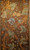 Antique French Needlepoint Runner 4x15 | Tree of Life | Top Section Detail