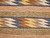 Square Size Vintage Native American Navajo Eye Dazzler Rug in Ivory, Yellow, Rust, indigo blue , The Persian Knot, SKU 1955