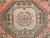 Vintage Turkish Oushak Rug 6x7 | Near Square Mamluk | Border Detail