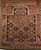 19th Century Caucasian Shirvan Area Rug in Prayer Pattern in Brown, Rust,  Ivory, Yellow, The Persian Knot, SKU 1941