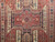 Early 20th Century Caucasian Kazak in Sevan Pattern in Rust Red, Ivory, Purple, The Persian Knot, SKU 1943