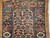 Antique Persian Malayer Rug 3x6 | Pale Pink Allover | Top Section Detail