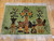 Vintage Chinese Art Deco Rug Pair | Silk Foundation | Full View on Floor