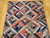 19th-century African American Southern wool quilt in diagonal block design, circa 1860s, The Persian Knot Gallery, SKU: 1982