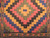 Vintage Persian Sofreh Kilim | Qashqai Tribal | Center Section Detail