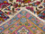 Antique Persian Kerman Lavar | Rug | Border Detail