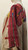 Vintage South American Handwoven Textile Made into a Poncho in Ivory, Red, Blue, Yellow, Purple, and Green Colors 1903, The Persian Knot, SKU 1903