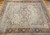 Antique Indian Agra Rug 12x14 | Pale Purple Gold 19th Century | In-Room View 9