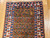 Vintage Persian Kurdish Camelhair Runner in Allover Pattern in Camel, Green, French Blue, Ivory, Pink. The Persian Knot, SKU 1949