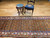 Vintage Persian Kurdish Camelhair Runner in Allover Pattern in Camel, Green, French Blue, Ivory, Pink. The Persian Knot, SKU 1949