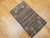 Vintage American Hand Hooked Rug in Stripe Pattern in Blue, Green, Red,, The Persian Knot, SKU 1925
