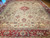 Vintage Oversize Turkish Oushak in Geometric  Pattern in Ivory, Pale Green, Pink, Pale Yellow, The Persian Knot, SKU 1904