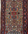 Vintage Persian Ivory Sarouk Rug 2x4 | Rare Field | Top Section Detail