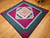 19th Century Hand Stitched American Amish Quilt in Forest Green, Burgundy,  @thepersianknot  , SKU 2010