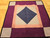 Antique Amish Crib Quilt | Diamond in a Square Lancaster County | Top Section Detail