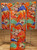 Japanese Silk Brocade Embroidery Ceremonial Kimono 1987, 54” x 72”, Early 20th Century, Japan, @thepersianknot, SKU 1987