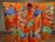 Antique Japanese Silk Embroidery Ceremonial Kimono | Textile | Top Section Detail
