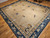 Antique Chinese Peking Rug 12x14 | Wheat Ningxia Style | In-Room View 7