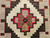 Vintage Native American Navajo Rug in Wheat, Red, Brown, Oatmeal ,  @thepersianknot  , SKU 2003